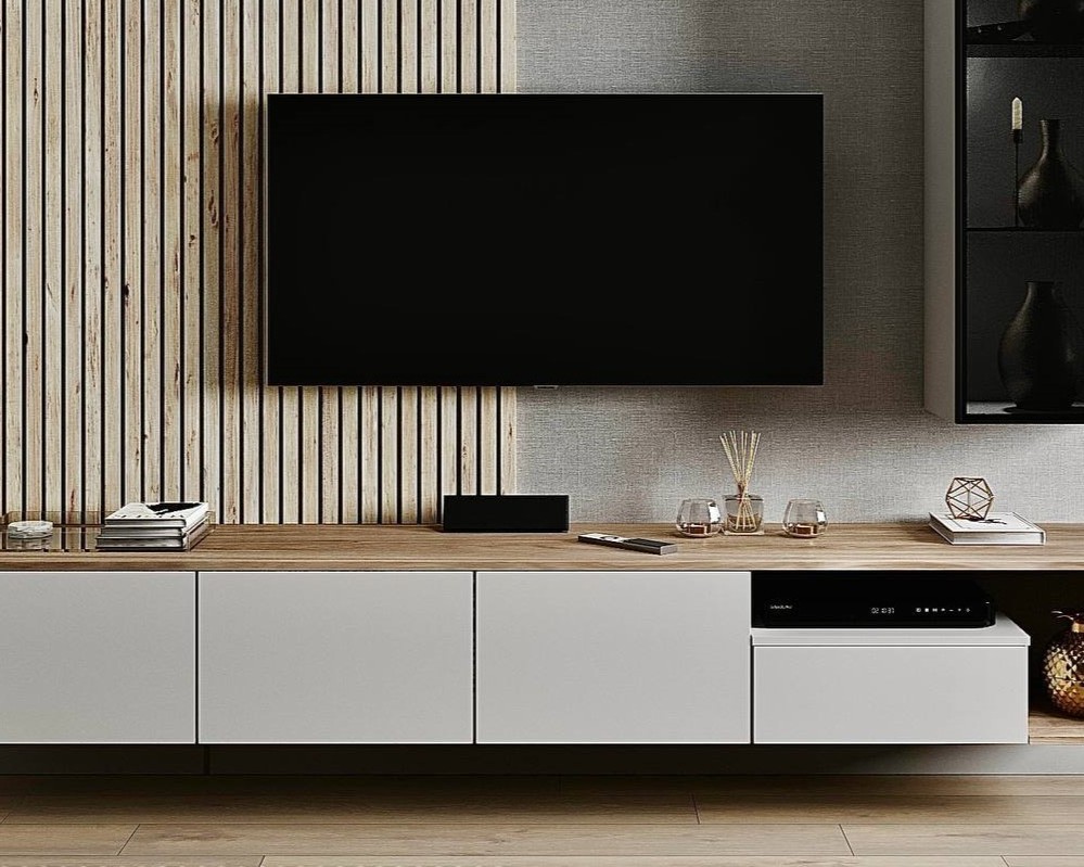 Szafka RTV na wymiar w nowoczesnym stylu